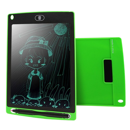 Tablette d'Écriture LCD 8,5 Pouces Verte