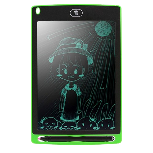 Tablette d'Écriture LCD 8,5 Pouces Verte