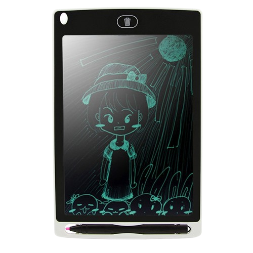 Tablette d'Écriture LCD 8,5 Pouces Blanche