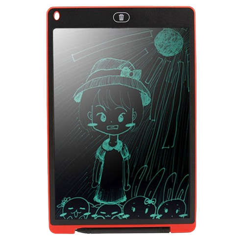 Tablette d'Écriture LCD 12 Pouces Rouge